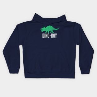 Dino-Boy Triceratops Kids Hoodie